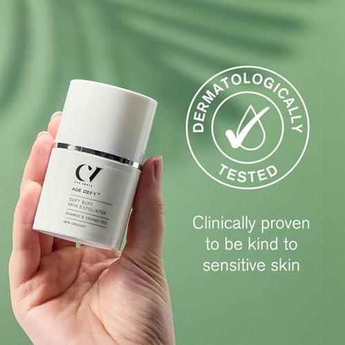 Green People Age Defy+ Soft Buff Exfoliator - Suitable for Mature Skin - Paraben Free - Cruelty Free, 30ml