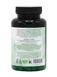 Digesta Zymes | Digestive Enzyme Supplement | Lipase, Protease, Trypsin, Ginger Root, Bromelain | 120 Capsules | G&G Vitamins