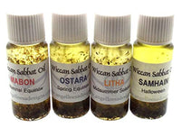 Angelleesa | Full Set of Eight Wiccan Sabbat Magickal Incense Oils