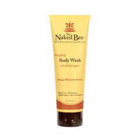 The Naked Bee Sulfate-Free Body Wash Shower Gel | All Skin Types Hypoallergenic Orange Blossom Honey, 237ml – Hydrating, Cruelty-Free, Paraben-Free, and Organic Skincare
