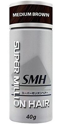 From the UK - Order by 1pm for next working day Super Million Hair - 1 x 40g Hair Building Fibres - No.23 Medium Brown