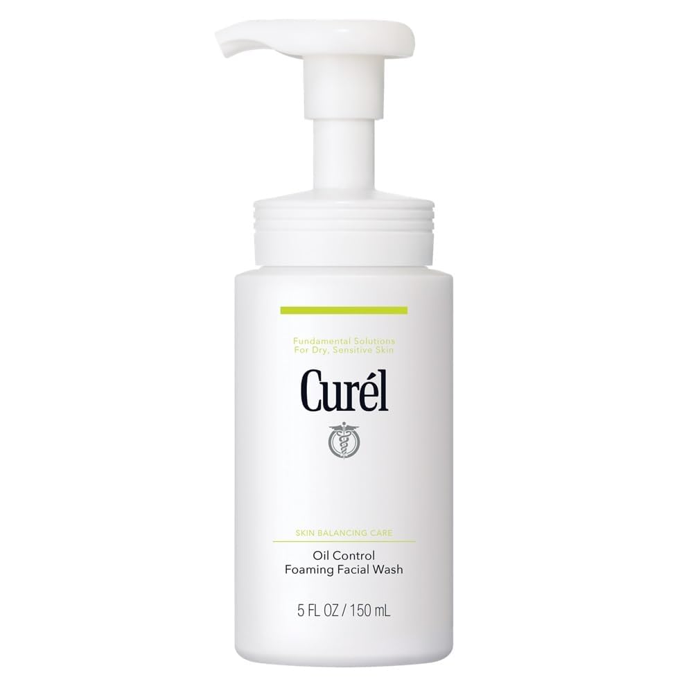 Curél Skin Balancing Care Oil Control Foaming Facial Wash 150ml