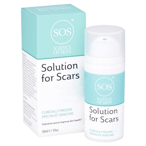 SOS Science of Skin Science of Skin, Solution for Scars Advanced Active Scar Cream, fragrance free, 30 ml