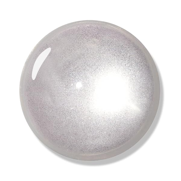 BLUESKY Bluesky Moonshine Nail Powder - Super White 5g - Pearlescent Chrome Powder, Glazed Donut Effect, Iridescent Powder for Nails