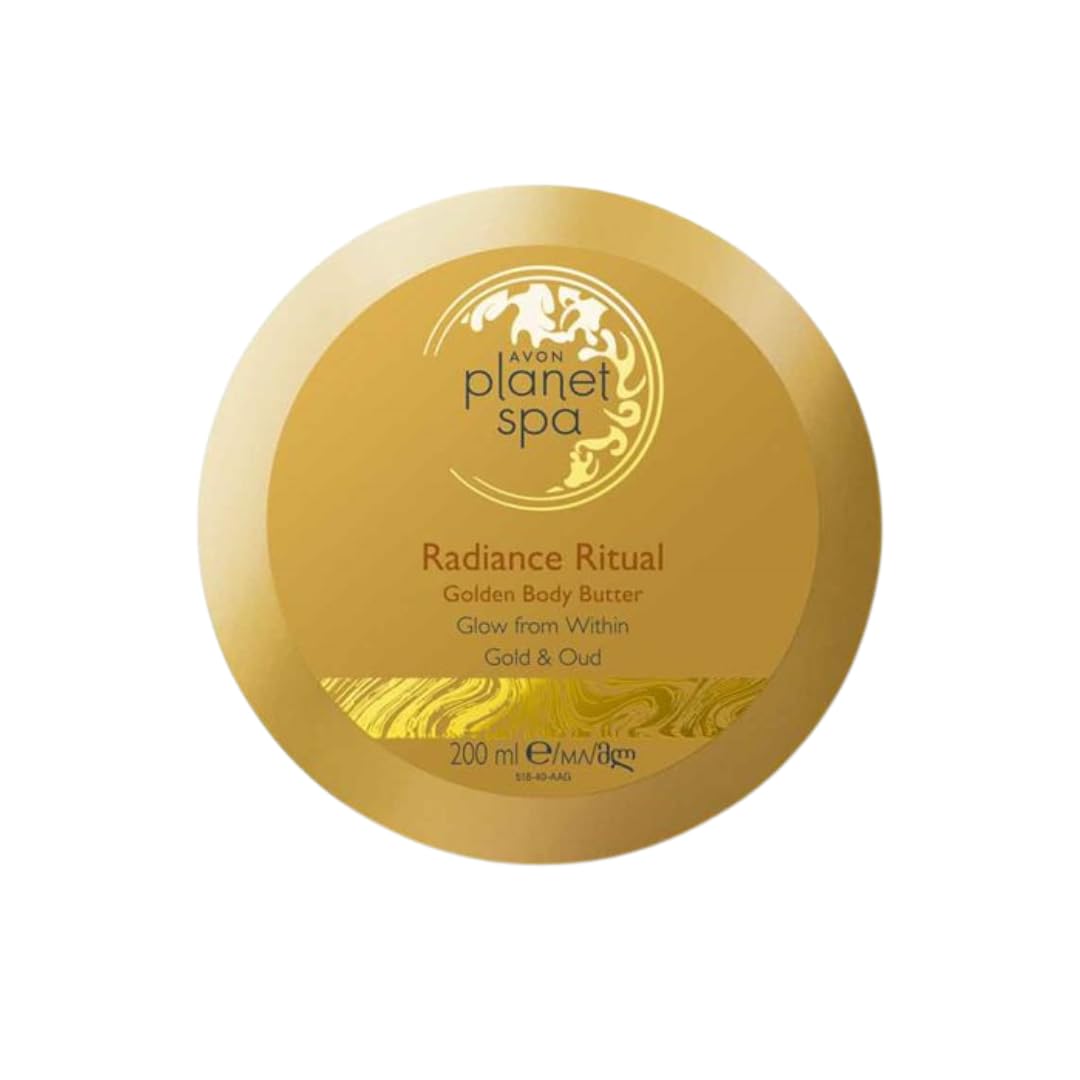 Avon Planet Spa Radiance Ritual Golden Body Butter Gold and Oud 200ml