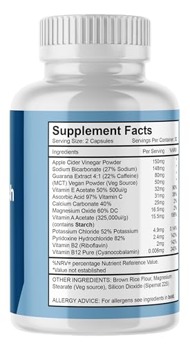 Nutrizet Ltd Nerve Fresh | Powerfull Nerve Support | One Months Supply | 60 Capsules | Vegan