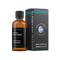 Mystic Moments | Ethyl Butyrate Fragrance Ingredient 100ml | Powerful Fruity Pineapple Aroma | Fresh Tutti-Frutti Ester for Perfume & Industrial Fragrance Applications