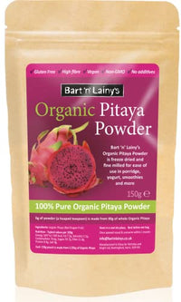 Organic Pitaya Powder, Bart 'n' Lainy's 100% Pure Organic Pitaya Powder aka red Dragon Fruit Powder 150g