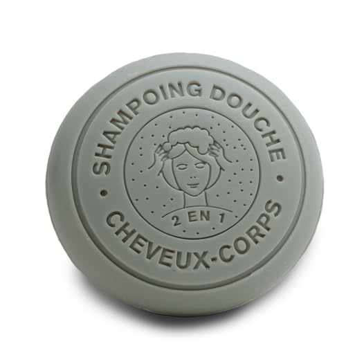 Label Provence Nature Label Provence - French 2 in 1 Shampoo Bar Made With Organic Donkey Milk - Body and Hair - 110g