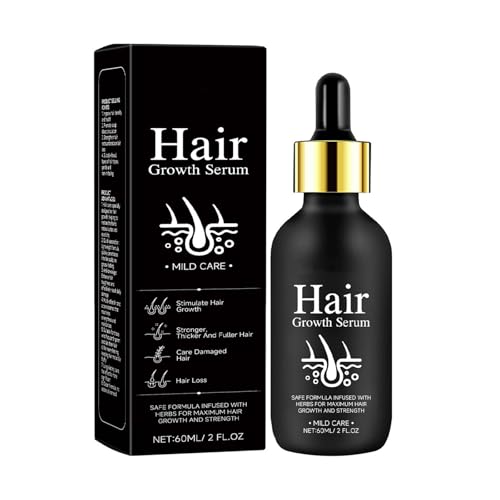Tongyend Hair Growth Serum for Men and Women, Reduces Hair Loss, Promotes Hair Regrowth, Hair Oil for Dry Damaged Hair