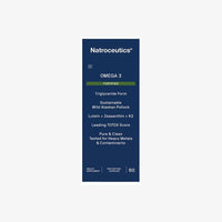 Natroceutics Omega 3 Fortified Triglyceride Capsules, 60 Count, Sustainable Wild Alaskan Pollock, Contains Lutein, Zeaxanthin & K2