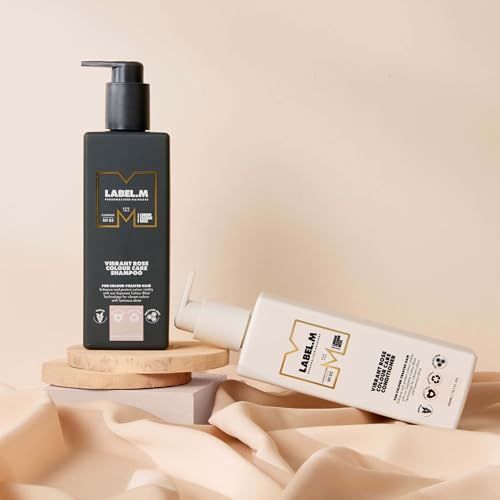 label.m LABEL.M Vibrant Rose Colour Care Shampoo 300ml – With Recyclable Pump