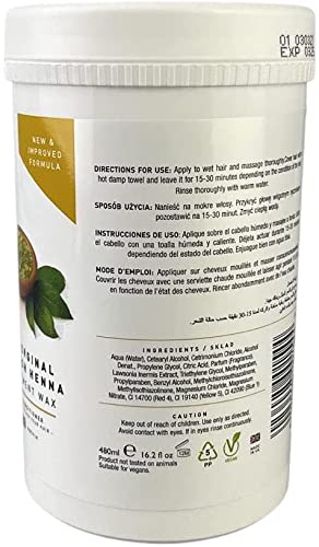 Henna Treatment Wax Hair Conditioner 400G