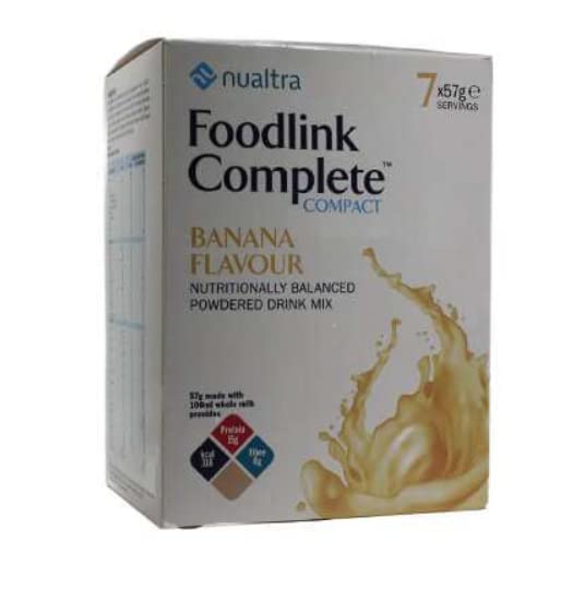 Nualtra Foodlink Complete Compact (7 x 57g) - Banana