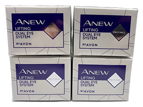 4 x AVON Anew Clinical Lift & Firm Eye Lift System 20ml - 0.68oz SET !