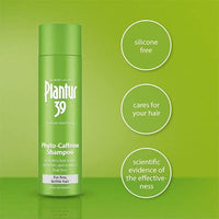 Dr Wolff Plantur 39 Caffeine Shampoo For Fine/Brittle Hair - 250ml (womens hair loss treatment)
