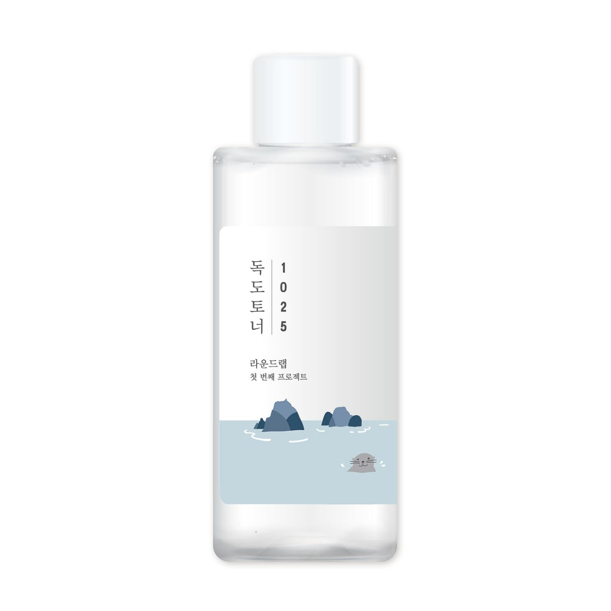 ROUND LAB 1025 Dokdo Toner (100ml), Oil Control and Reduces Excess Sebum, Gentle Exfoliating Facial Toner, Deep Sea Water for Moisturization, Soft Finish Without Stickiness, Korean Skin Care