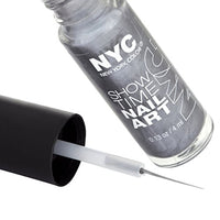 NYC Showtime Nail Art Number 002, Silverism