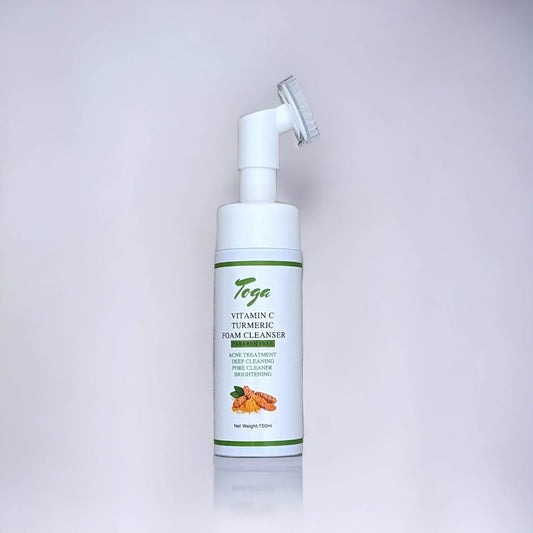 Generic Toga Vitamin C & Turmeric Foam Cleanser plus free nose pore strips