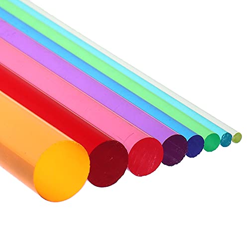 16 Pcs Mandala Dotting Tools, Acrylic Rods Mandala Painting Dotting Pen Set Rocks Painting Clay DIY Nail Art Dotting Supplies