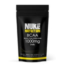 Nuke Nutrition BCAA Capsules | 60 Capsules 1000mg | Advanced Essential Amino Acids Supplement to Build Lean Muscle | Boost Recovery, Muscle Building & Growth | Leucine, Isoleucine & Valine | Vegan