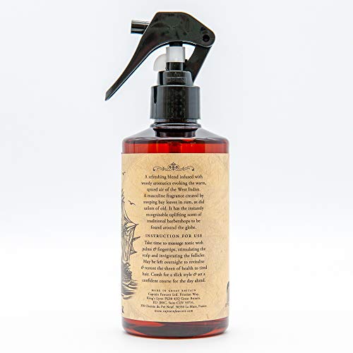 CAPTAIN FAWCETT Captain Fawcett’s Bay Rum Hair Tonic (250ml)