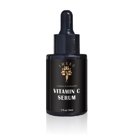 IMKRC Vitamin C Serum, 20% L-Ascorbic Acid, with Hyaluronic Acid, Ferulic Acid, Vitamin E, 30ml