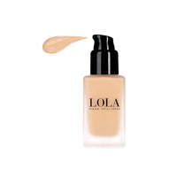 Lola Make Up by Perse LOLA Make Up by Perse Matte Long-Lasting Liquid Foundation – Full Coverage, Buildable Matte Finish, Oil-Absorbing, Shine-Free, Long-Lasting – Paraben-Free, Vegan, Cruelty-Free – [B045]