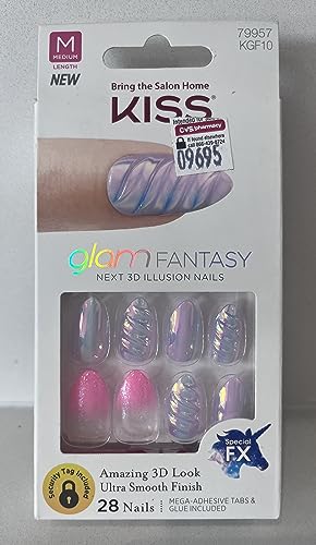 KISS GLAM FANTASY 3D NAILS (PLAY FAVORITES - KGF10)