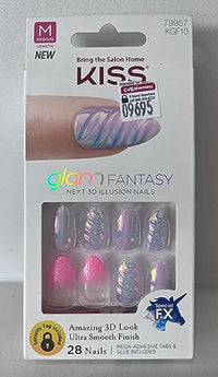 KISS GLAM FANTASY 3D NAILS (PLAY FAVORITES - KGF10)