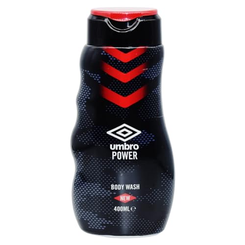 3x Umbro Power Body Wash - 400ml - (With A Free Fridge Magnet)