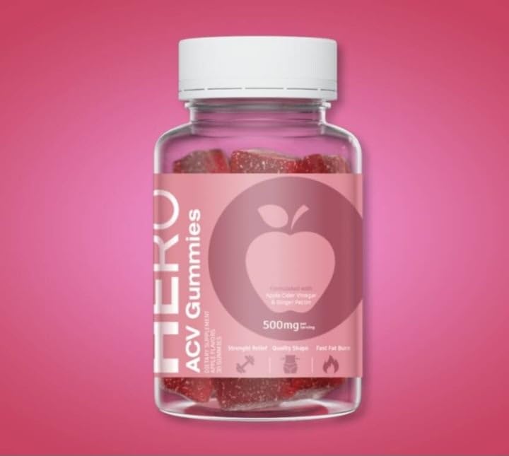 Dido Extreme Supplements Hero Keto ACV Gummies - New & Sealed - All Natural - Vegan - 60 Gummies - 1 Month Supply