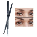 Phoera PHOERA Ultra Slim Eyebrow Liner Pencil With Brow Brush AQUAPURITY Fill & Sculpt Eyebrow Definer Natural Looking Brows Long Lasting (104 DARK BRUNETTE)
