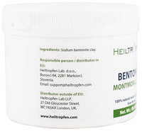 Bentonite Montmorillonite Powder | 1 Pound - 454 g | Ultra FINE | Montmorillonite Content 95% | Natural Mineral Dust | Heiltropfen®