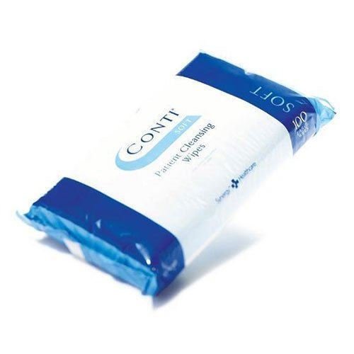CONTI Conti Soft Dry Wipes, Large, 30cm x 35cm, Pack of 100