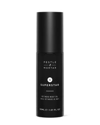 Pestle & Mortar Superstar 2% Retinoid Night Oil, Overnight Face Serum, Anti Ageing and Reduces Wrinkles with Vitamin E, Vitamin C and organic oil, 30ml