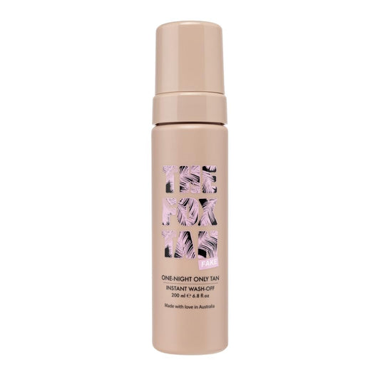 The Fox Tan Tropical Self-Tan Crème, Creates Sunless & Streak-Free Tans, Nourishing Formula, Vegan & Cruelty-Free, Dark, 200ml
