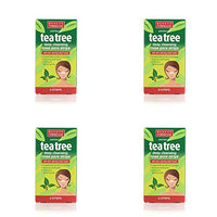 4 x Boxes of Tea Tree Cleansing Nose Pore Strips for Blackheads 4x6 strips