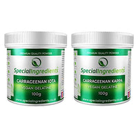 SPECIAL INGREDIENTS Special Ingredients Carrageenan Iota 100g & Carrageenan Kappa 100g Premium Quality