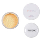Phoera AQUAPURITY - PHOERA Loose Makeup Setting Matte Face Powder + Puff, Long Lasting Lightweight Foundation Make Up Fixer Beauty Blender Highlighter Palette Flash Photography (103 - Banana)