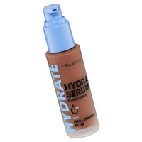 Collection Cosmetics Hydra Serum Foundation, Breathable Formula for Glowy Skin, 30ml, Café