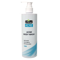 CHEAR ACNE Chear Acne Body Wash 400ml - with Salicylic Acid Lactic Acid Witch Hazel Blemish Spot Treatments Scar Removal Pimple for Adults and Teens Bumpy Skin Gentle Shower Gel