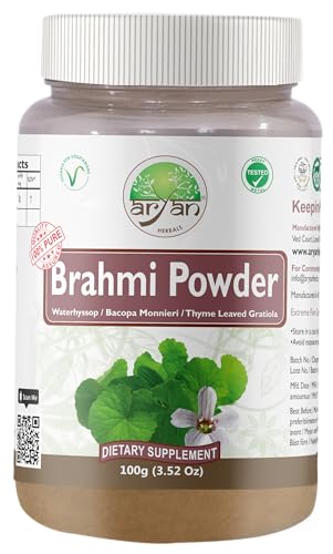 ARYAN HERBALS Brahmi (Bacopa Monnieri) Powder 100gm