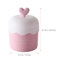 Lurrose 3pcs Face Wash Foam Maker Face Bubble Foamer Marshmallow Whip Maker Cup Skincare Rich Cream Foamer Tools for Home Outdoor Travel