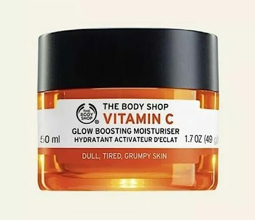 The Body Shop Vitamin C Glow Boosting Moisturiser 50ml for dull tired skin, 50.00 ml (Pack of 1)