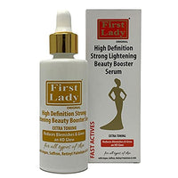 FIRST LADY First Lady Premium High Definition Strong Skin Lightening Beauty Booster Serum 60ml - with argan oil, saffron & AHA dark spot remover for face