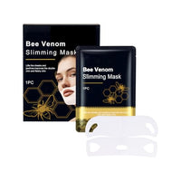 Trendyfave Bee Venom Slimming Mask Bee Complex Lifting Mask - Contouring & Hydrating Face Mask with Ear-Loops for a Refreshed Look，2Pcs