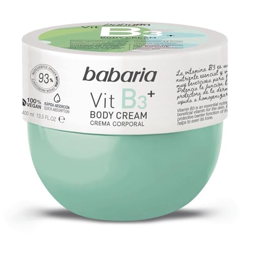 Babaria Vitamin B3+ Body Cream for Sensitive Skin 400ml
