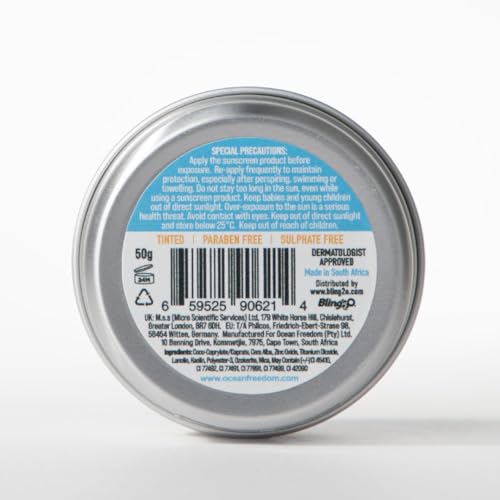 Ocean Freedom - Surf Clay Blue SPF 50+ Mineral Sunscreen