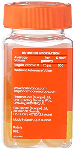 HALIBORANGE Adult VIT D3 Gummies 45